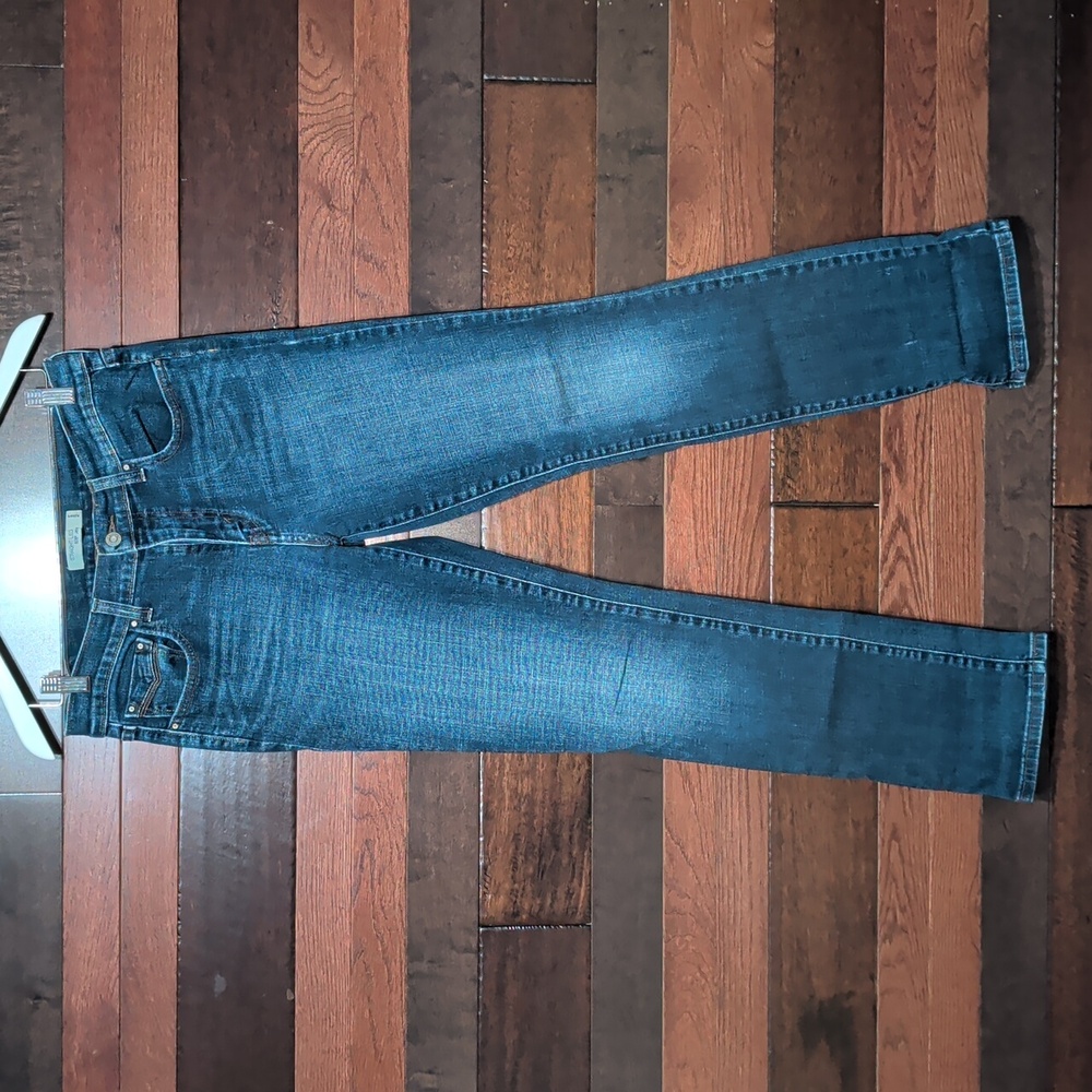 Levi's 505 Dark Blue Straight Leg Jeans